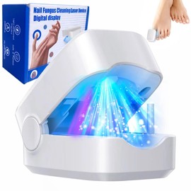 INCFADDY Nail Laser Fungus Device for Toenails & Fingernails,Home Use Nail Fungus Light Device for Onychomycosis,Nail Repair Solution for Damaged and Discolored Nails (White)