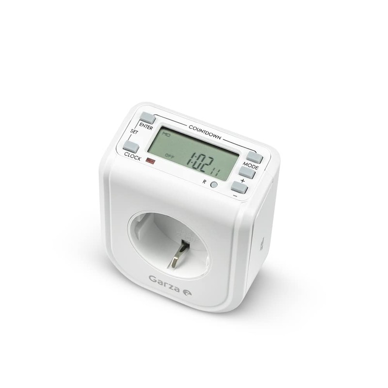 Heron Power – temporizador-programador Digital Mini, 16 PROGRAMMES, 24 Hours