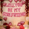 16 Inches Pink 'WILL YOU BE MY GIRLFRIEND' Proposal Letter