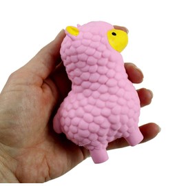 Curious Minds Busy Bags 4 Large Alpaca Llama Soft Fluff- Filled Squeeze Stress Balls - Squishy Toy - Sensory Fidget Squeezey Sensory Squeeze Balls OT