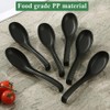 Plastic Soup Spoon of 6 Pieces Chinese Won Ton Soup
