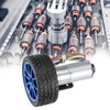 Gear Motor with Encoder, DC 12V Encoder Motor with Mounting