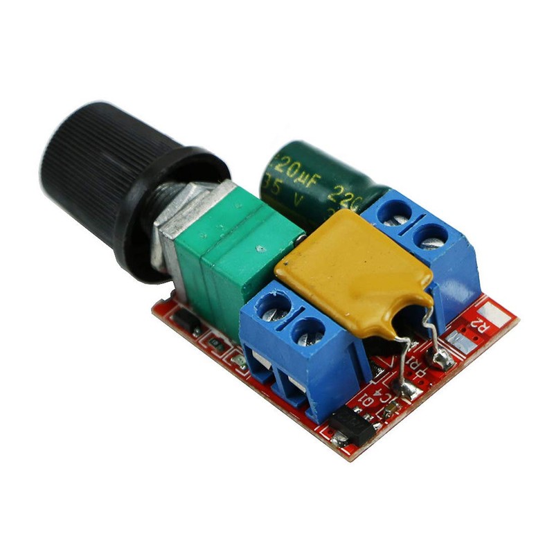 Hailege 2pcs DC Motor PWM Speed Controller 3V 6V 12V