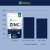 Wellthy Zinc 20mg 220 Cápsulas Hecho Optizinc Fórmula Alta Absorción