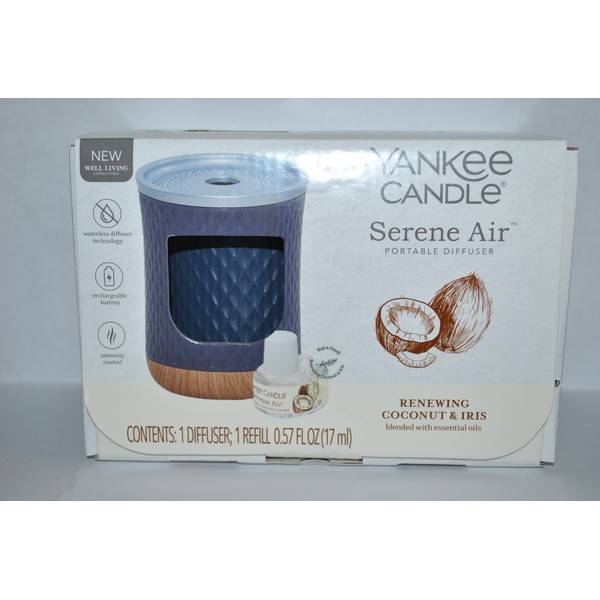 Serene Air Yankee Portable Diffuser with a Well Living Collection