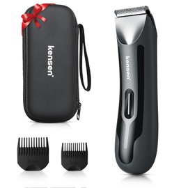 kensen Body Hair Trimmer for Men, kensen Electric Groin Hair Trimmer, Rechargeable B...