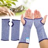 4pcs Arm Guards Close Fitting Preventing Scratches Thickening Thumb Slot