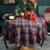 Christmas Check Tablecloth Tablecloth Emotional Camping Home Party Table Cover,
