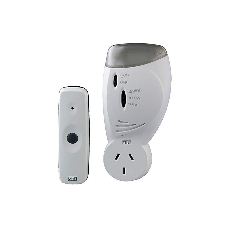 HPM D641 Series Long Range Flashing Light Plug in Wireless