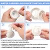 5-Gallon Water Jug Spigot, Water Carrier Jug Replacement Faucet Assy