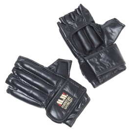 MARTIAL WORLD PG36-S-BK Knuckle Punching Gloves Boxing Black S