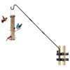 IVOODi Heavy Duty Deck Hook-Deck Railing Plant Hanger, 29 to