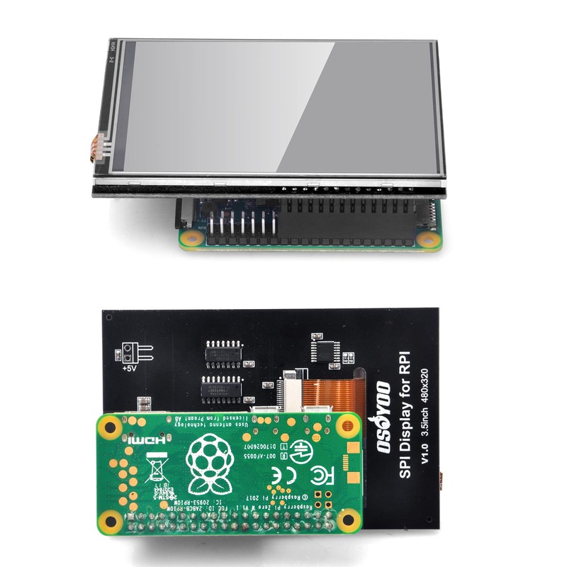 OSOYOO 3.5 inch SPI Touchscreen for Raspberry Pi 3B 3A+