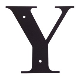 Village Wrought Iron Wrought Iron Letter Y Small 6.4" (Made in USA)