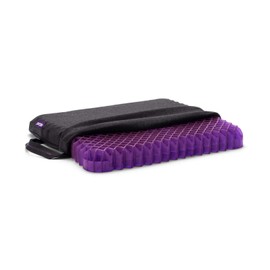 Purple Royal Seat Cushion - Seat Cushion for The Car Or Office Chair - Temperature Neutral Grid