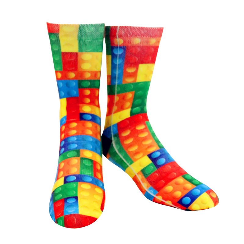 KACOLOR - Calcetines de tubo para hombre con estampado 3D,