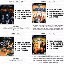 Unbranded WWE WWF Def Jam Fight For NY Wrestlemania Reckoning Gamecube Memory Card 100%