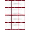 24" x 36" SwiftGlimpse 2026 Wall Calendar Erasable Large Wet