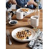 LE TAUCI Dinner Plates Set of 4, 10 Inch Ceramic