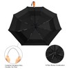 Lejorain 54inch Large Umbrella Auto Open Close with Folding Golf