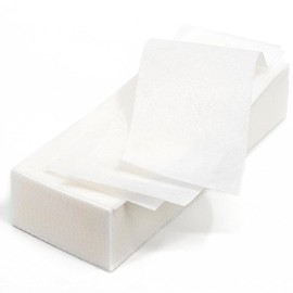 LALILL Pack of 200 Fleece Strips for Wax - Fleece Strips for Hair Removal with Warm Wax and Sugar Paste Face - Body Hair Removal Epilation Wax Strips - Wax Waxing