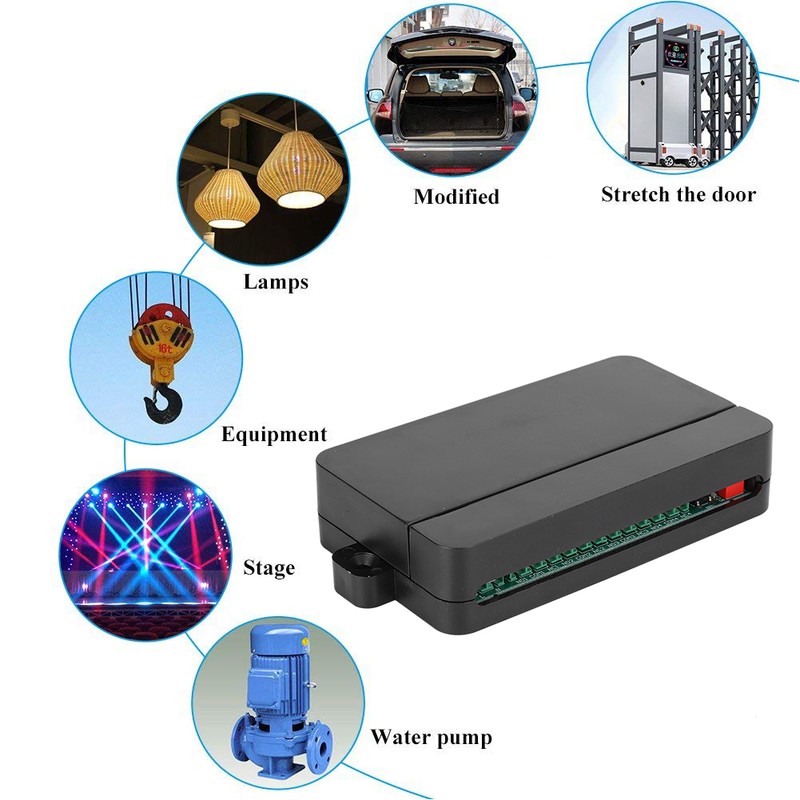 Wide Voltage Four Ways Light Remote Control Switch AC Long