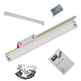 Ditron 12" 5um Linear Scale, DC10-300mm, Glass Encoder Sensor for DRO Tools, Lathe, Milling, Bridgeport, Knee Milling, Drill Machine
