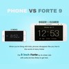Screaming Meanie Forte Alarm Clock - Extra Large 9” Display,