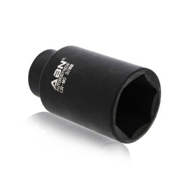 ABN Axle Nut Socket, 30mm, 1/2in Drive, 6 Point – Universal for All Vehicle 6pt Installation, Removal, Repair