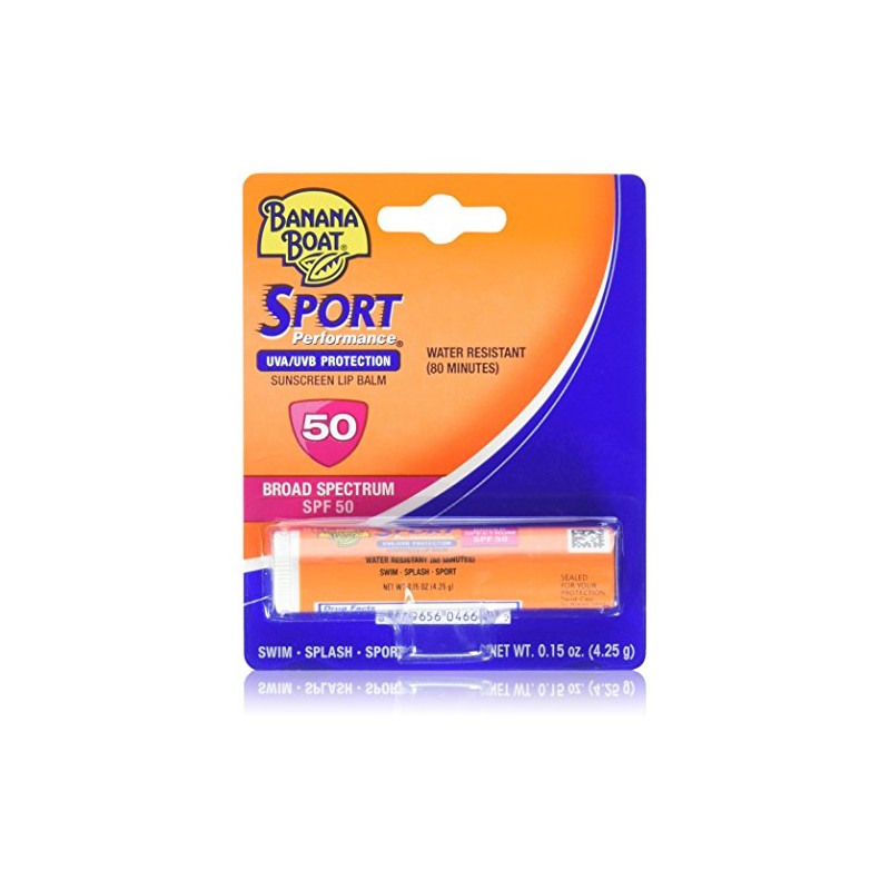 Banana Boat Spf#50 Sport Lip Balm 0.15oz by Banana Boat