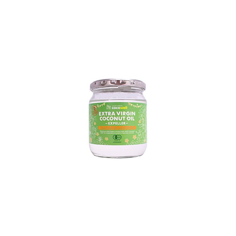 cocowell Extra Virgin Coconut Oil Expeller 12.7 oz (360 g)