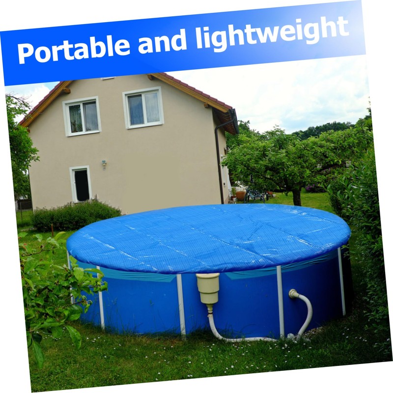 Operitacx Set Pool Blanket Pool Round Swimming Pool Cover Pool