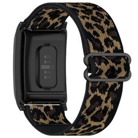 GIOPUEY Bracelet Compatible with WHOOP One/Peak/Life MG/5.0/4.0/3.0, Braided Nylon Bracelet [Unisex] Elastic Replacement Strap - Rainbow Colours