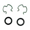 JS Parts 2 Transmission Oil Cooler Line Clips & O-Rings