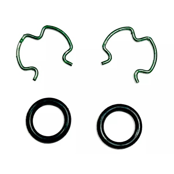 JS Parts 2 Transmission Oil Cooler Line Clips & O-Rings