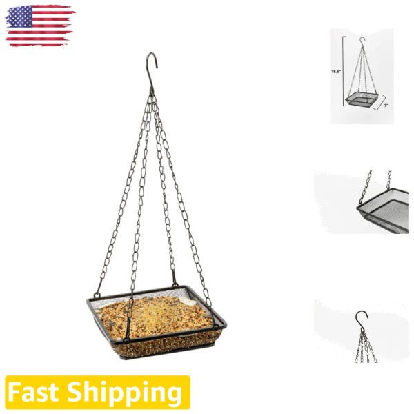 Sturdy Lightweight Bird Feeder Tray for Attracting Wild Birds Outdoors