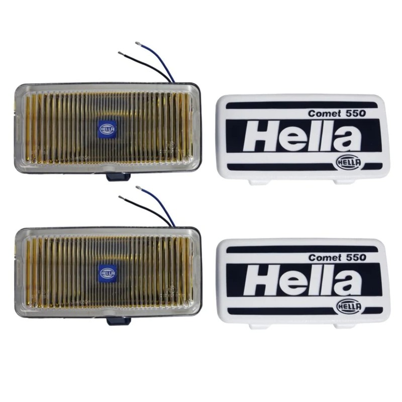 Hella 550 Performance Off-Road Amber Fog Light Kit for Pickup