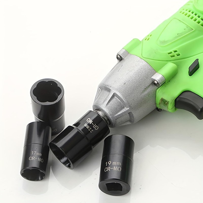 HYCDIYTS 5 Pcs Nut Twister Nut Extraction Socket Nut Twister