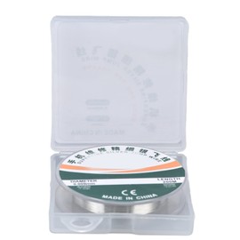 Ultra Fine Silver Bypass Wire, Ultra Fine, 200 m Length, 0.009 mm Diameter, Insulated Enamelled Wire, High Tensile, Ultra-Fine, Ultra-Fine Silver Bypass Wire for Repairing