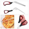 Tijeras de pizza de acero inoxidable de grado alimenticio, cortador