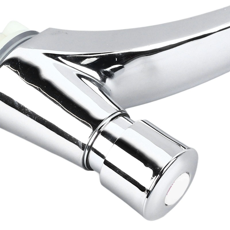 Basin Sink Faucet Push Button Design Water Saving Rugged Reliable