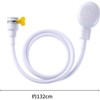 JIGCEN Portable Pet Shower Hose for Bath Taps