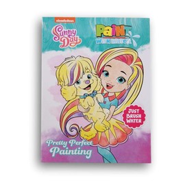 Greenbrier International Sunny Day ''Pretty Perfect Painting'' Paint with Water Book - 12 Fun Paint Pages!