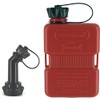 FuelFriend®-PLUS - jerrycan 1.0 liter + Outlet Pipe lockable -