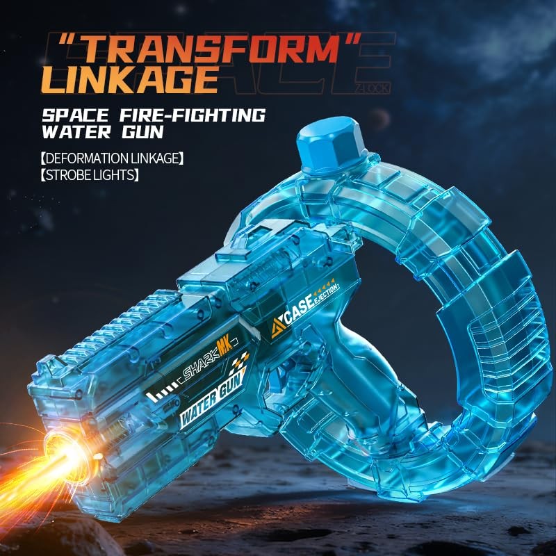 Mechanical Transforming Electric Water Guns for Adults Kids - Fully