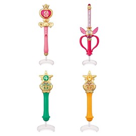Bandai Sailor Moon Stick & Rod 2 Set of 4