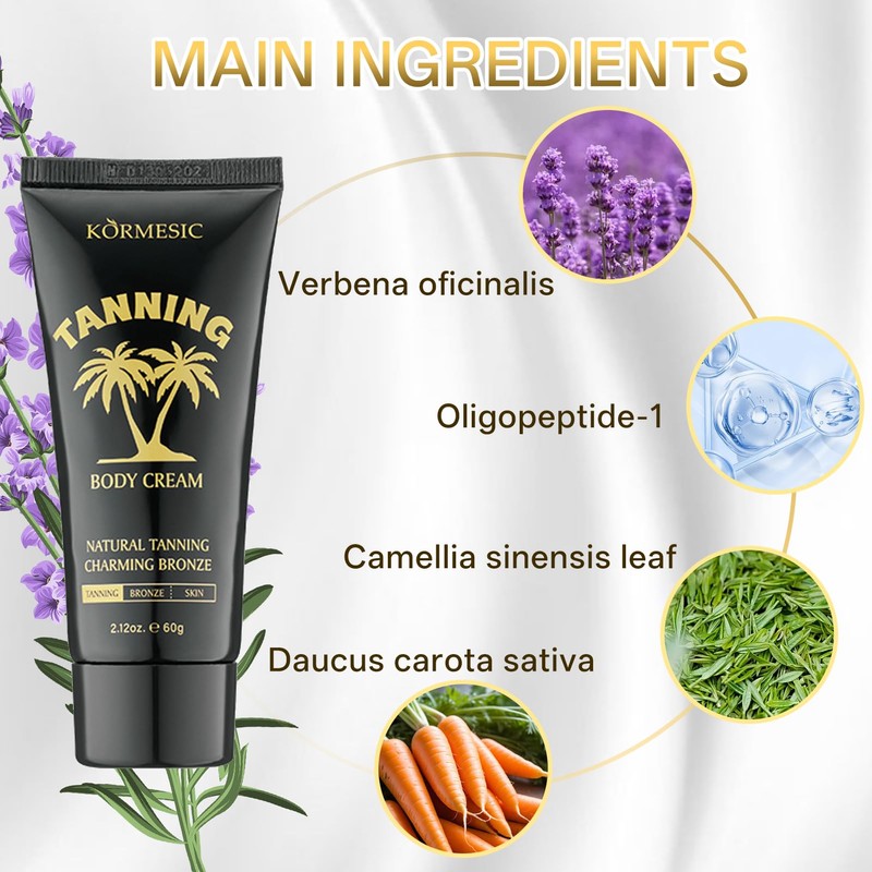 60 g Self-Tanning Cream Tanning Accelerator Solarium Cream Self Tanning