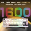 ATTACK SHARK X68MAX HE 60% Wired Magnetic Switch Keyboard,Full Aluminum