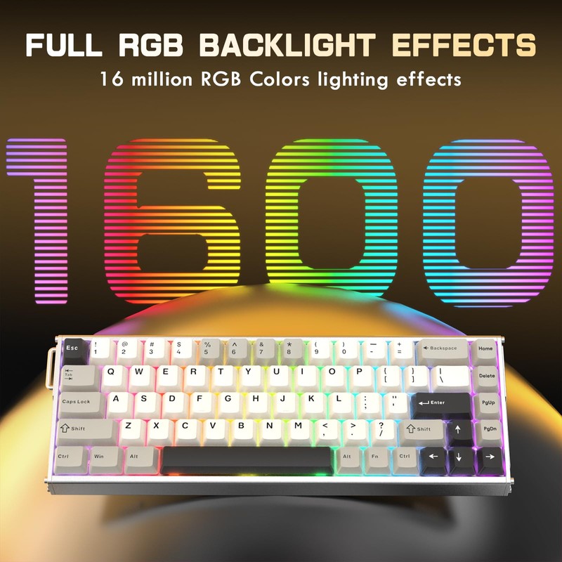 ATTACK SHARK X68MAX HE 60% Wired Magnetic Switch Keyboard,Full Aluminum