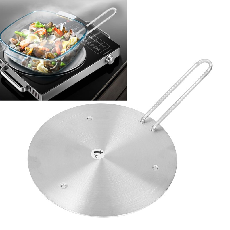 Heat Diffuser Stainless Steel Induction Cooker Diffuser Plate with Handle